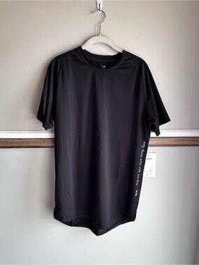ASRV AeroSilver Established Tee DSG-0660 Tech Curved Hem Black